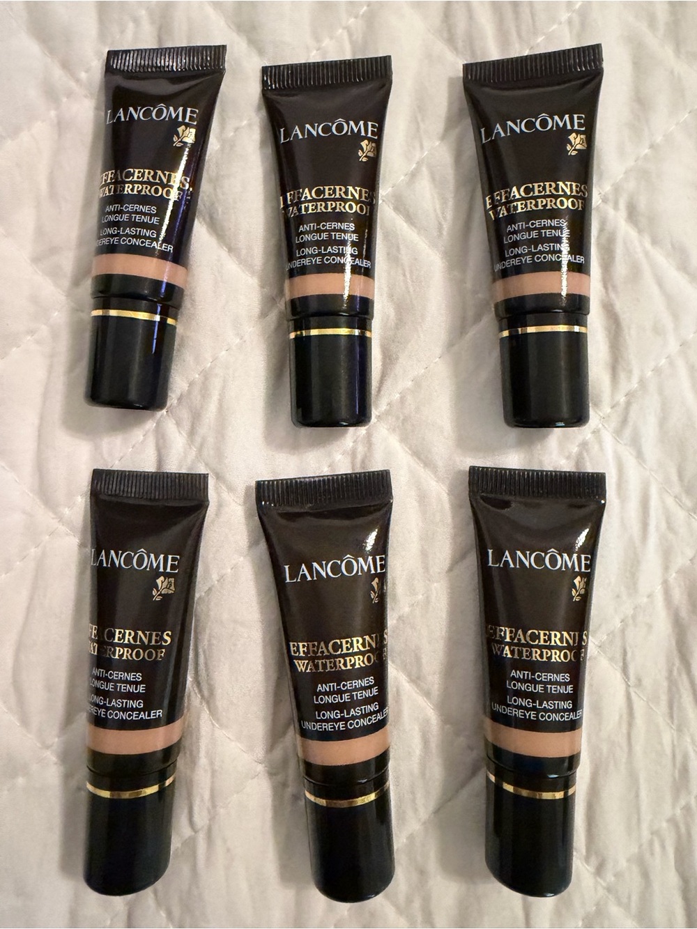 Effacernes Waterproof Undereye Concealer - DORE (Set of 6) NEW Travel Size